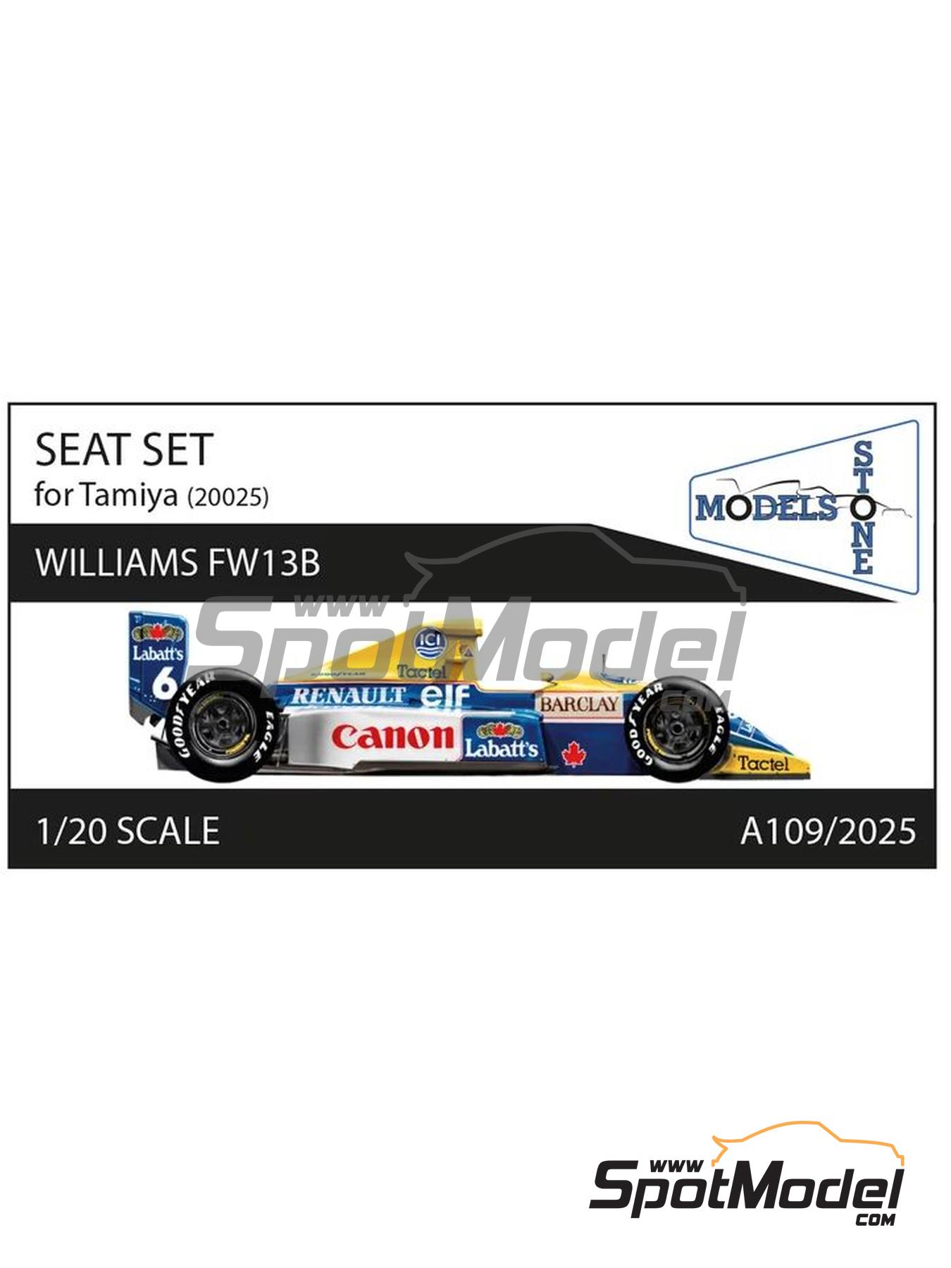 Stone Models A109/2025: Seat 1/20 scale - Williams Renault FW13B